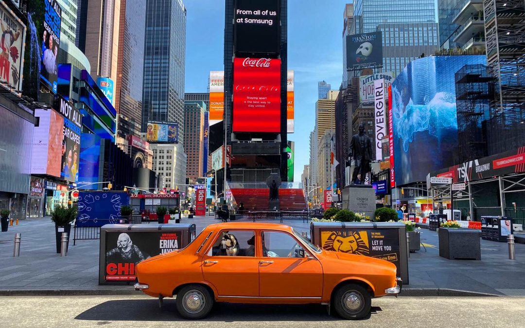 Dacia 1300 on Empty New York Streets